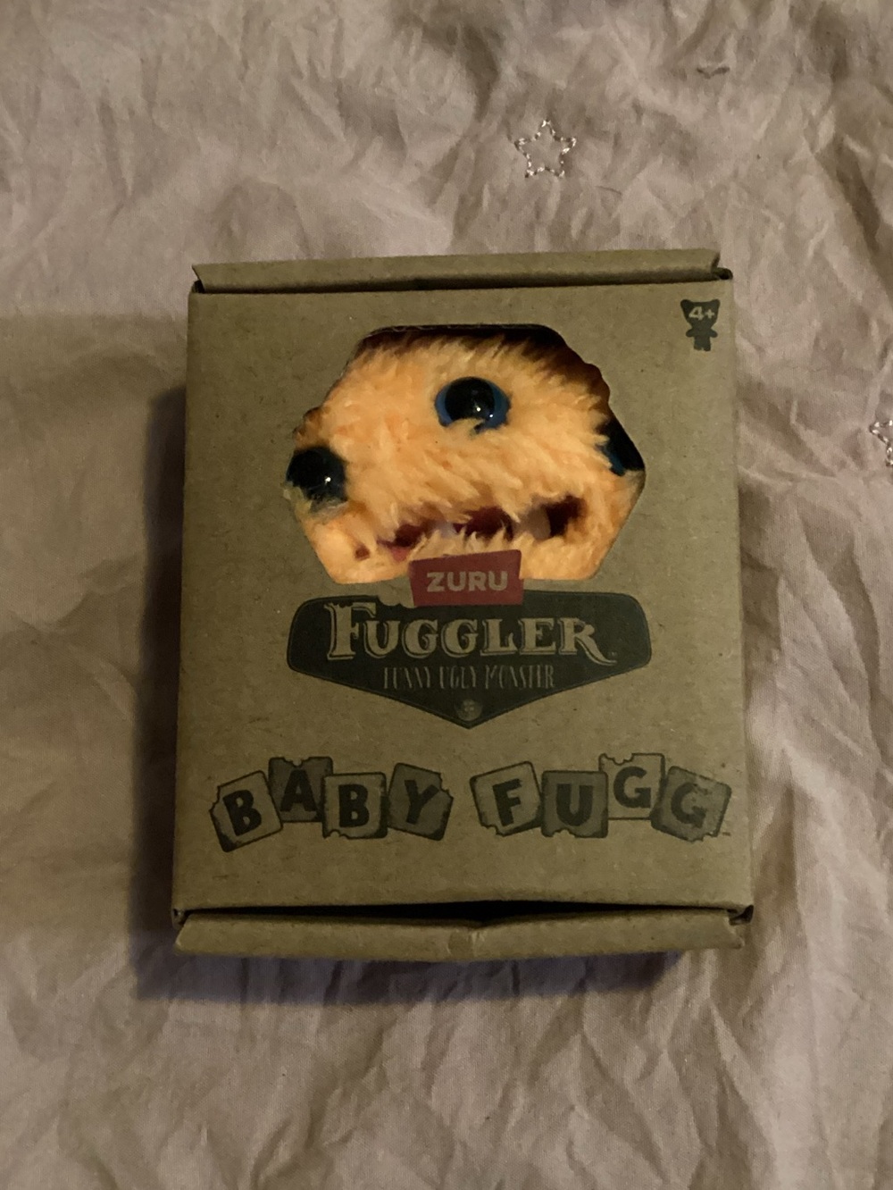 ZURU Fuggler Baby Fugg Plush in Orange and Black
